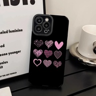 Capa iPhone Coração Rosa: Proteção e Estilo! - imagem 2