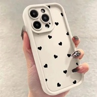 Capinha Redmi: Coração Preto, Toque Suave e Proteção! - imagem 2