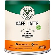 Café Latte A Tal da Castanha 3 Corações 220g Vegano - imagem 4