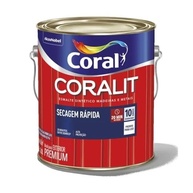 Tinta Coral Verde Folha GL C/ 3L - Coralit Esmalte Lavável para Alta Durabilidade - imagem 1