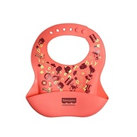 Babador de Silicone Estampado Yummy Coral Fisher-Price - BB1186 - imagem 4
