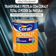 Coralit Total Fosco Preto 900ml - Acabamento Premium com Secagem Rápida - imagem 3