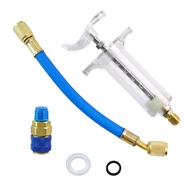 Kit Injetor de Óleo e Corante para Compressor AC - 30ml com Acoplador Rápido SAE - imagem 1
