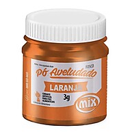 Corante Pó Laranja Mix 3g: Aveludado e Fosco para Decoração de Bolos - imagem 1