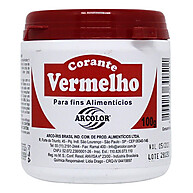 Corante Vermelho em Pó Arcolor 100g: Intenso, Puro e Versátil - imagem 1
