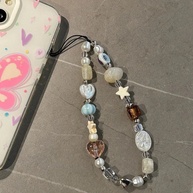 Cordão de Celular Estiloso: Estrela e Pérolas 🌟 - imagem 3