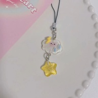 Cordão de Celular Nuvem Estrelada: Estilo Coreano! - imagem 4