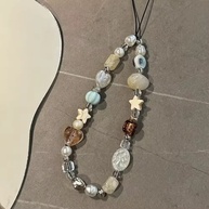 Cordão de Celular Estiloso: Estrela e Pérolas 🌟 - imagem 1