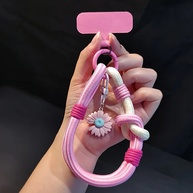 Cordão de Celular Floral 3D: Estilo e Segurança - imagem 1