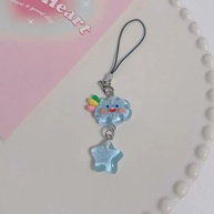 Cordão de Celular Nuvem Estrelada: Estilo Coreano! - imagem 1