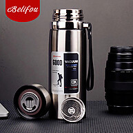 Belifou 800ML: Garrafa Térmica com Filtro e Cordão - imagem 2