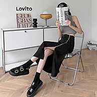 Saia Lovito: Casual, Com Zíper e Cordão - imagem 2