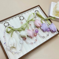 Chaveiro e Cordão de Celular Tulipa: Luxo e Elegância - imagem 2