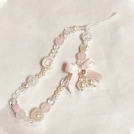 Cordão de Celular Laço Rosa: Charme e Estilo! - imagem 4