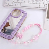 Cordão de Celular Laço: Charme Y2K Rosa! - imagem 4