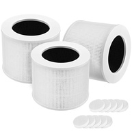 Filtro de Substituição Core Mini 3 em 1 para Purificador LEVOIT - Compatível com Core Mini-P | 3 Filtros + 10 Esponjas Aromáticas - imagem 1