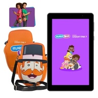 Tablet Infantil Positivo Vision TAB 7 Mundo Bita - Octa-Core 3GB RAM 64GB Armazenamento, Tela 7” IPS, Bateria 3100mAh, Android 14 Go, Wi-fi - Preto - Inclui 2 itens de proteção (capa e bolsa) - imagem 1