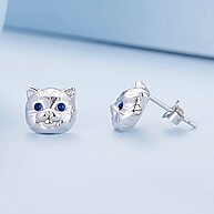 Brincos de Gato Bamoer: Prata 925 e Estilo Coreano - imagem 2
