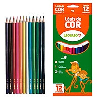 Lápis de Cor Leo&Leo: Kit 6 Estojos com 12 Cores 🎨 - imagem 2