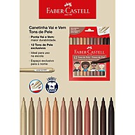 Canetas Tons de Pele Faber-Castell: 12 Cores! - imagem 2