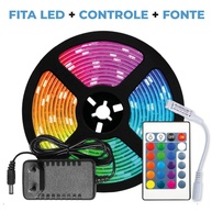 Fita LED RGB 15m: Ilumine com 16 Cores! - imagem 2
