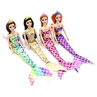 Bonecas Sereia Dream Doll: Kit 4 Cores! - imagem 2