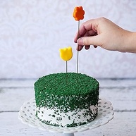 GRANULADO CROCANTE VERDE 500G MIL CORES MAVALÉRIO - imagem 2