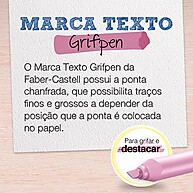 Canetas Marca Texto Pastel: Kit Faber-Castell Grifpen 6 Cores - imagem 1