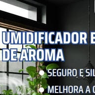 Umidificador Aromatizador 500ml com LED 7 Cores - imagem 1