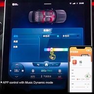 Kit Luz Ambiente 64 Cores para Mercedes Benz GLC X254 (2023-2025) - 4 Peças Premium - imagem 4