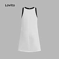 Vestido Lovito Elegante com Blocos de Cores - imagem 2