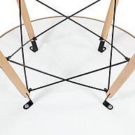 Mesa Eames Redonda 70cm: Design e Cores! - imagem 2