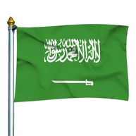Bandeira Nacional da Arábia Saudita 9,5x1,2m - Polyester Premium com Cores Vibrantes e Resistência UV - imagem 1