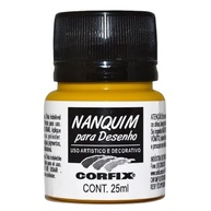 TINTA NANKIN 25ML CORFIX AVULSO AMARELO 308 - imagem 2