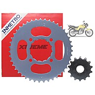 Coroa e Pinhão Suzuki Yes: Kit Extreme Durável - imagem 1
