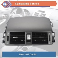 Painel Saída Ar Condicionado Toyota Corolla 2008-2013 - Ajuste Manual de Volume e Direção - imagem 4