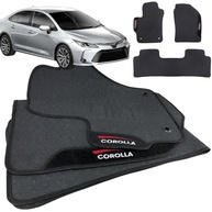Jogo de Tapete Borracha Corolla 2020-2025 Personalizado | Impermeável e Logo Bordado - imagem 2