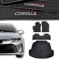 Kit Tapetes Internos e Porta Malas Premium Emborrachado para Corolla GLI XEI 2020-2025 - imagem 1