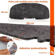 Manta Acústica Forro de Capô Antichamas Premium Corolla 2009-2014 Grud - imagem 3