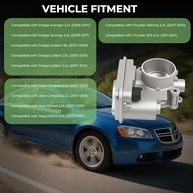 Corpo do Acelerador Jeep Compass Patriot Dodge Caliber Journey Avenger Chrysler 200 Sebring Cirrus - Peça de Reposição de Alta Performance - imagem 3