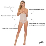 Cinta Modeladora Plie: Reduz e Modela Seu Corpo - imagem 2