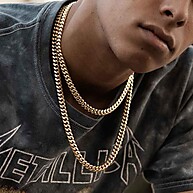 Corrente Miami Cubano: Estilo e Durabilidade! - imagem 1