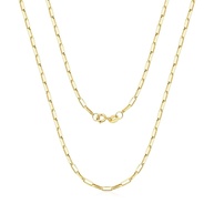 Corrente Ouro 18k 60cm: Elo Alongado Elegante - imagem 1