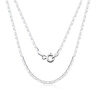 Corrente Piastrine Prata 925: Elegância em 40cm - imagem 1