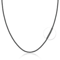 Corrente Pipoca Prata 925: Estilo Bali Envelhecido - imagem 1
