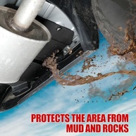 Mabett Capa Protetora Inferior Ford Maverick 2022-2024: Proteção Premium contra Lama e Corrosão - imagem 4