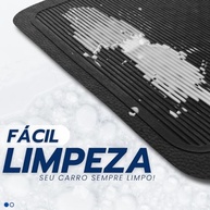 Tapete Emborrachado Universal Corsa Classic 2002-2016 4 Peças - Proteção e Estilo - imagem 5