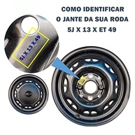Jogo de Calotas Miolo Amarok Preto para GM Corsa Aro 13 (1994-2012) - Estilo Esportivo e Seguro - imagem 4