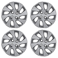 Calota Aro 13" Prata Grid para Corsa/Classic - Jogo com 4 Unidades - imagem 2