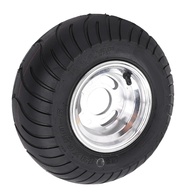 Pneu Asixxsix 13x6.50-6 para Cortador de Grama e ATV: Borracha Duradoura com Aro Anti-Explosão - imagem 1